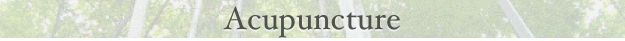 Acupuncture